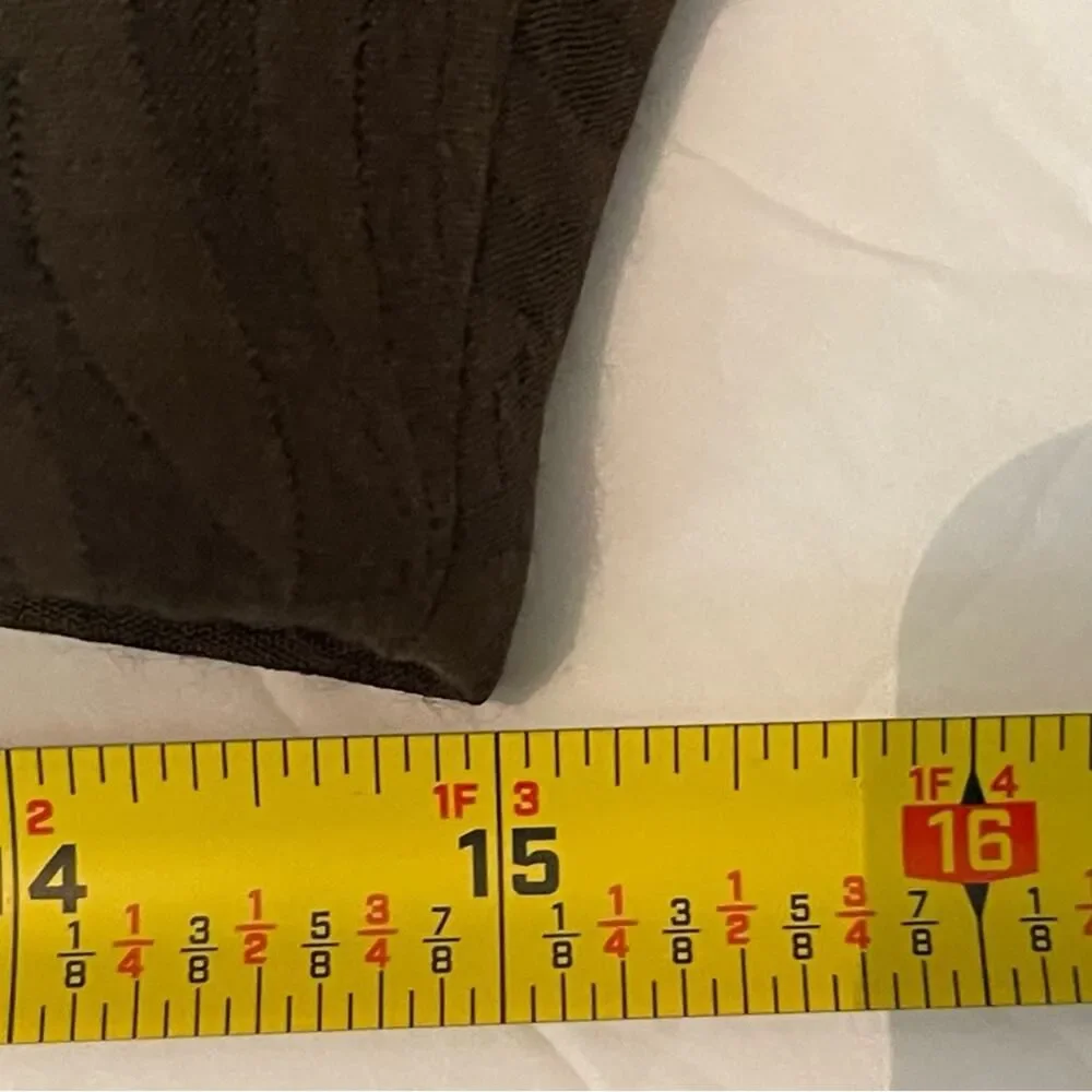 Ann Taylor Brown Textured Pencil Skirt NWOT Size 6 Academia